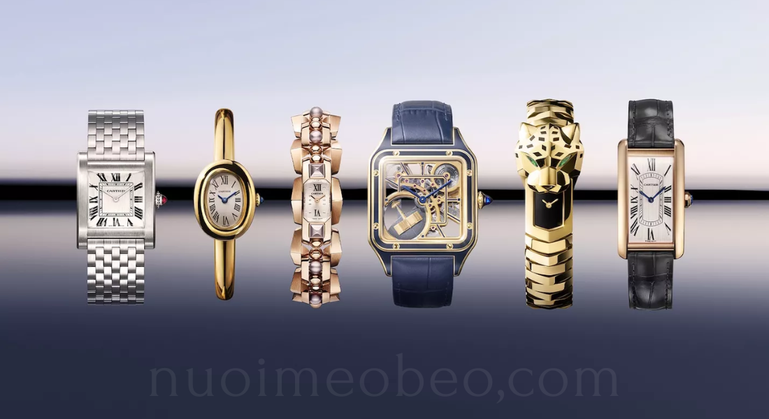 Cartier watch collection